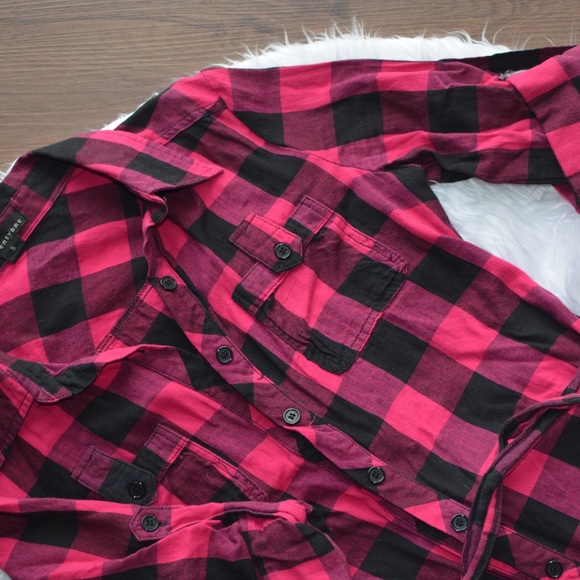 Plaid button down shirt - Picture 3 of 5